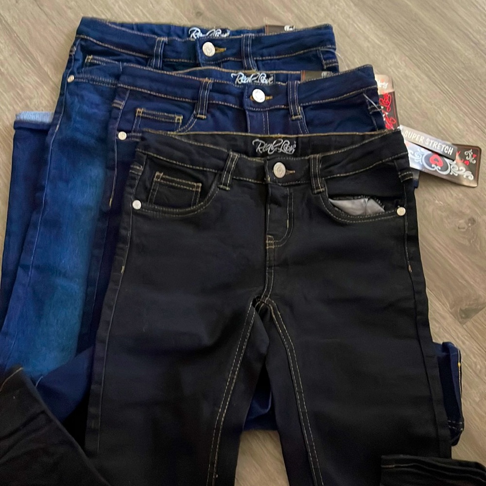 Bundle-3 jeans little girls